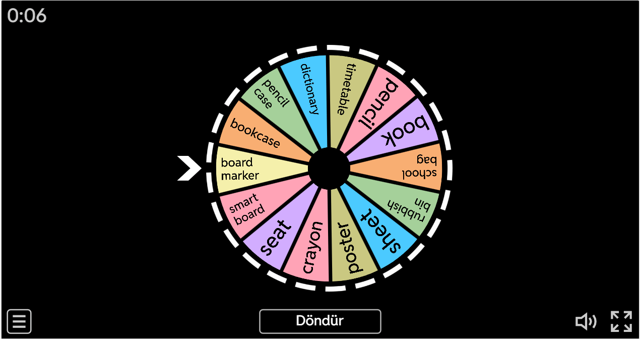Yeni Müfredat - 5.2 Classroom Objects 2